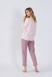 Elegant Women's 7/8 Sleeve Pajamas for Comfortable Nights
