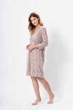 Comfortable Nursing Nightgown for Breastfeeding Moms