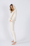 Comfortable Women's Long-Sleeve Dress & Sweatpants Set