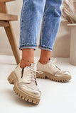 Elegant Women's Natural Leather Shoes with Comfort Features