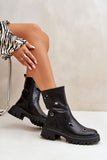Stylish Eco-Leather Women's Boots with Zipper Closure
