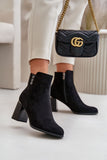 Cozy Eco Suede Ankle Boots with Almond Toe Design