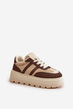Stylish Insulated Platform Sneakers for Autumn-Winter Wear