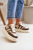 Stylish Insulated Platform Sneakers for Autumn-Winter Wear