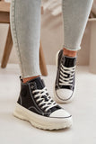 Stylish Women's Platform Sneakers for All-Day Comfort
