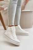 Fashionable Women's Eco Leather Ankle Sneakers for Comfort