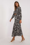 Chic Women's Animal Print Blouse & Skirt Set for Everyday Wear