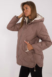 Stylish Quilted Jacket with Hood for Cold Weather Comfort