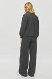 Cozy sweatsuit for stylish comfort on casual days.