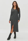 Chic sweatshirt dress for effortless style and comfort.