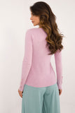 Elegant V-Neck Casual Sweater with Decorative Cuffs