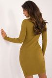 Elegant Turtleneck Knitted Pencil Dress for Everyday Style