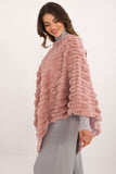 Versatile Textured Poncho for Casual Everyday Style