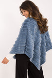 Versatile Textured Poncho for Effortless Everyday Style