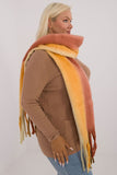 Elegant Colorful Scarf with Tassels for Autumn-Winter Style