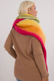 Elegant Colorful Scarf with Decorative Tassels for All Seasons