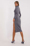 Elegant Everyday Turtleneck Pencil Dress for Effortless Style