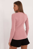 Elegant Women's Sweater with Decorative Buttons for Everyday Style
