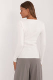 Elegant Women's Casual Sweater with Decorative Buttons