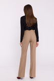 Elegant Flared Leg Women's Pants for Work & Formal Events