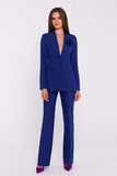 Elegant Slim Fit Woven Jacket with Unique Floral Detail