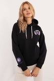 Chic Women's Casual Hoodie with Stylish Prints & Pockets