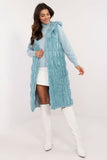 Elegant Women's Fur Vest with Hood for Winter Chic