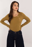 Chic Women's Sweater with Decorative Buttons for Everyday Style