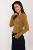 Chic Women's Sweater with Decorative Buttons for Everyday Style