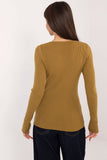 Chic Women's Sweater with Decorative Buttons for Everyday Style