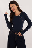 Elegant Casual Women's Sweater with Decorative Buttons