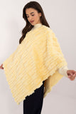 Versatile Casual Poncho with Unique Textured Design