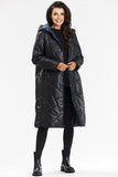 Double-Sided Hooded Coat with Zipper and Pockets