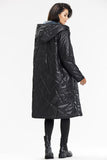 Double-Sided Hooded Coat with Zipper and Pockets