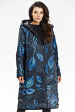 Double-Sided Hooded Coat with Zipper and Pockets
