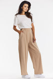 Elegant Black Wide-Leg Pants for Effortless Style