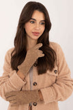 Elegant Insulated Women's Gloves with Touchscreen Floral Design