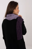 Elegant Openwork Scarf for Chic Autumn & Winter Styles