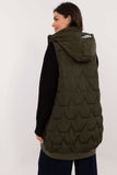 Stylish Quilted Vest with Detachable Hood for All Seasons