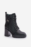 Elegant Eco Leather Booties with Insulated Comfort and Style