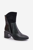 Eco Leather Women's Stiletto Boots with Insulated Comfort