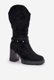 Chic Eco-Suede Women's Boots with Insulated Comfort