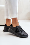 Stylish Lightweight Women's Leather Sports Shoes for Comfort
