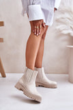 Classic Womenâs Slip-On Leather Boots for Everyday Comfort