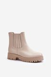 Classic Womenâs Slip-On Leather Boots for Everyday Comfort