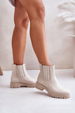 Classic Womenâs Slip-On Leather Boots for Everyday Comfort