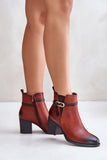 Elegant Eco Leather Women's Boots with Insulation & Zipper