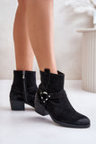 Chic Suede Women's Boots with Insulated Felt and Zipper Closure