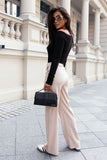 Elegant One-Shoulder Long Sleeve Blouse for Everyday Style