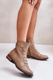 Stylish Eco Leather Boots with Zipper and Insulated Interior